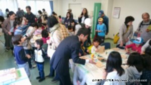 春日町リサイクルセンター祭りが終わりました。1500人の来場ということで、材料があっという間になくなってしまいました...。