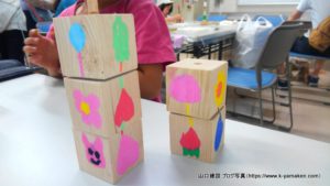 ブロック工作教室に、大勢の方にご来場いただきありがとうございました。