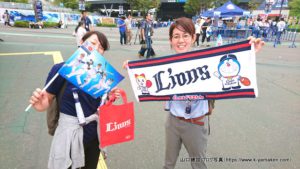 TOTOさんのご招待により、野球観戦に行ってきました。