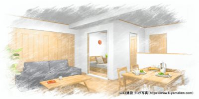 アクセントクロスを使ってインテリアを楽しむプロバンス風マンション（T様邸）