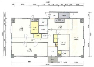 開放的で明るい広々LDK、趣味も楽しむワンランク上のお住まい（板橋区A様邸）【360度パノラマ写真】