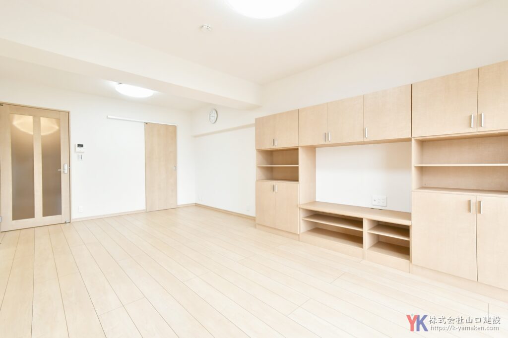 施工後 結婚時からの夢が叶った明るく開放的なスケルトンリフォーム（板橋区 H様邸）