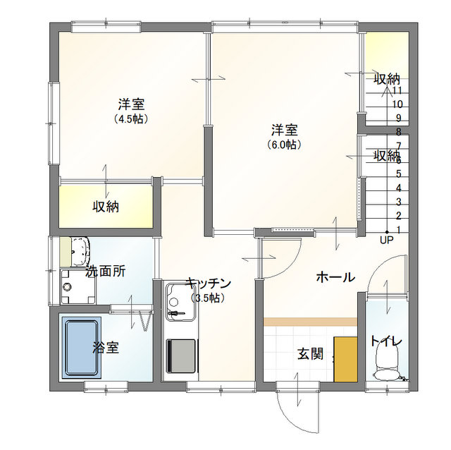 YK101号室(1階)