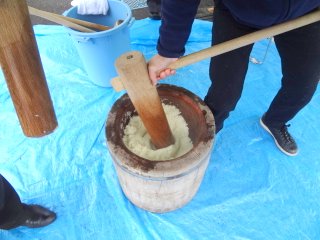 餅つき大会