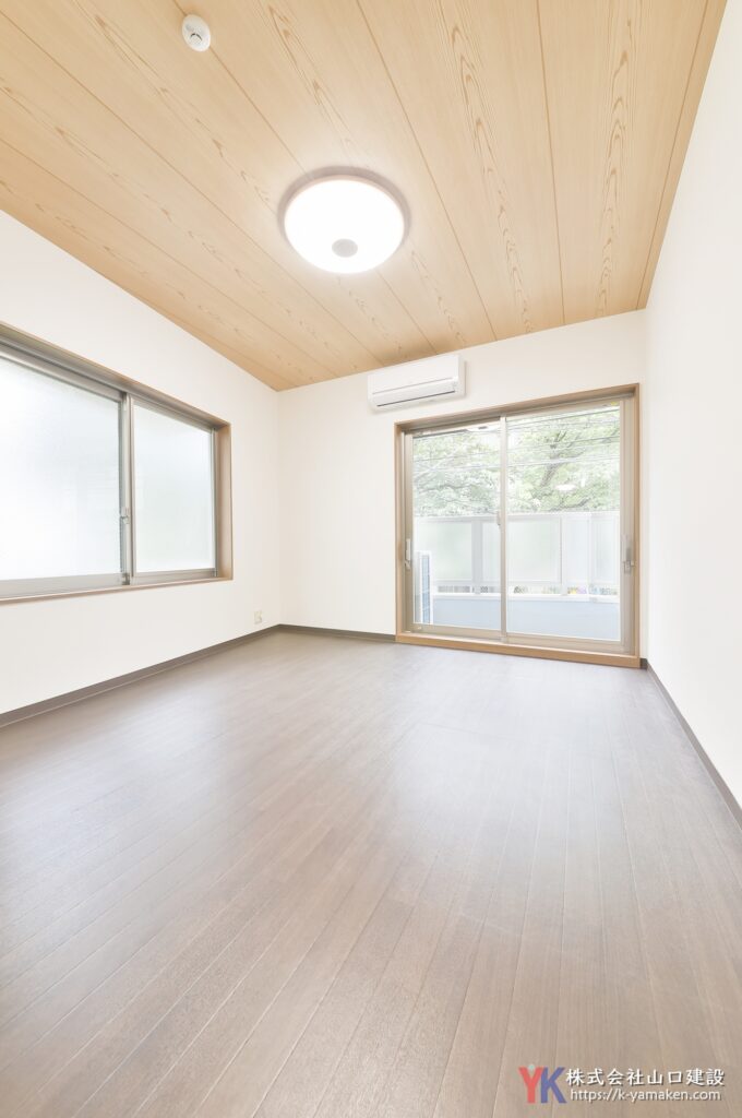鉄骨3階建て店舗を、しっかりと生活空間を大別した二世帯住居へ （練馬区 KT様邸）