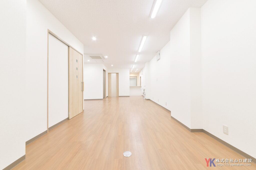 鉄骨3階建て店舗を、しっかりと生活空間を大別した二世帯住居へ （練馬区 KT様邸）