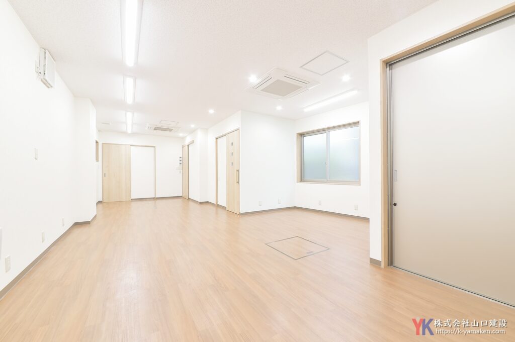 鉄骨3階建て店舗を、しっかりと生活空間を大別した二世帯住居へ （練馬区 KT様邸）