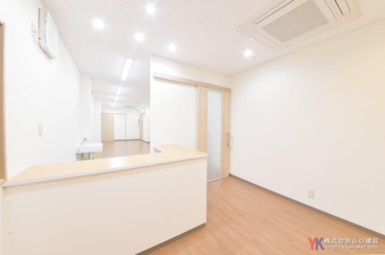 鉄骨3階建て店舗を、しっかりと生活空間を大別した二世帯住居へ （練馬区 KT様邸）