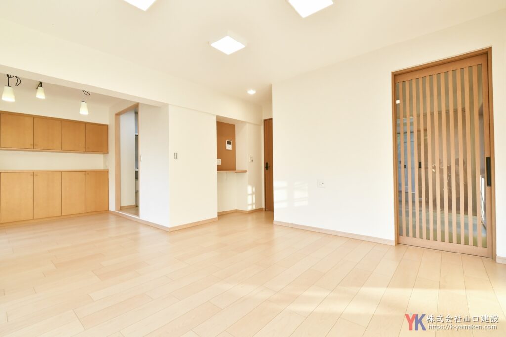 施工後 爽やかな風が住まいの中を通り抜けるマンションリノベーションリフォーム（練馬区 K様邸）