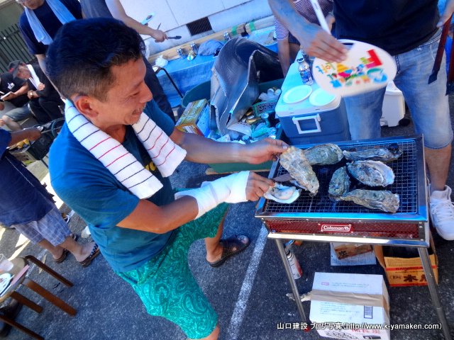 バーベキュー大会を実施しました。