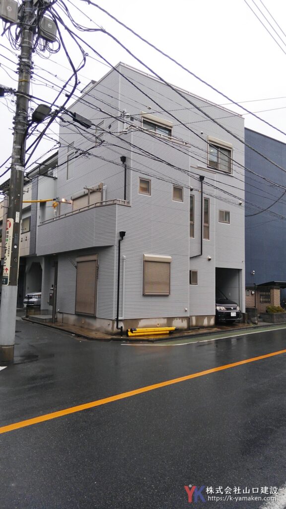 中古物件を購入し、入居前に必要な外壁や屋上、防水などの保全工事を実施（練馬区N様邸）