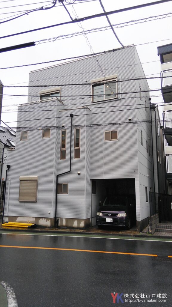 中古物件を購入し、入居前に必要な外壁や屋上、防水などの保全工事を実施（練馬区N様邸）