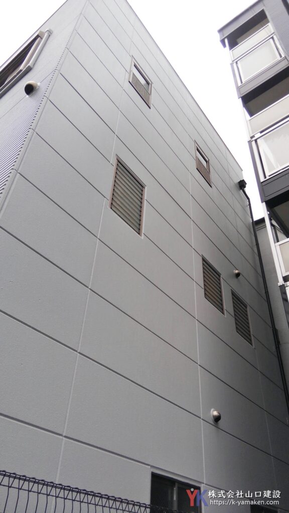 中古物件を購入し、入居前に必要な外壁や屋上、防水などの保全工事を実施（練馬区N様邸）