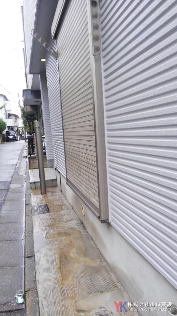 中古物件を購入し、入居前に必要な外壁や屋上、防水などの保全工事を実施（練馬区N様邸）
