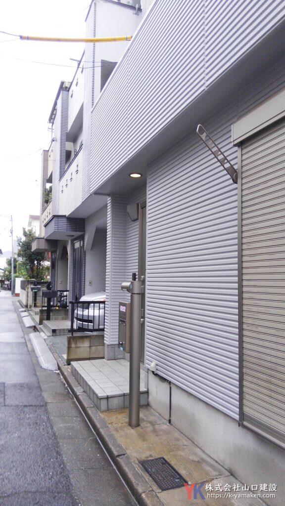 中古物件を購入し、入居前に必要な外壁や屋上、防水などの保全工事を実施（練馬区N様邸）