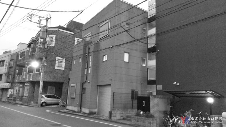 中古物件を購入し、入居前に必要な外壁や屋上、防水などの保全工事を実施（練馬区N様邸）