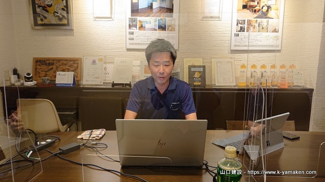 大松による講話