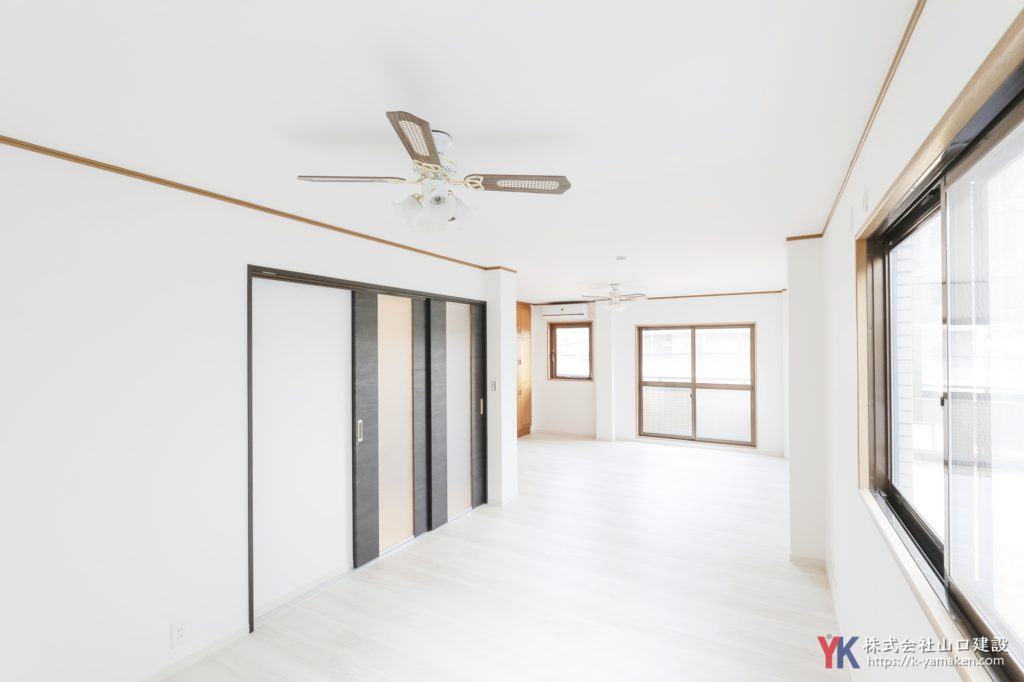 施工後 【鉄骨3階建・築20年戸建リノベ】開放的な明るい2階リビング、快適な水廻りで実現した住み心地の良いお住まい(練馬区 O様)