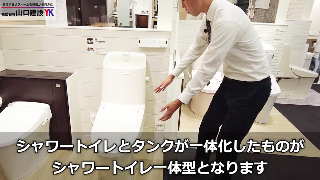 トイレの種類【一体型シャワートイレ】