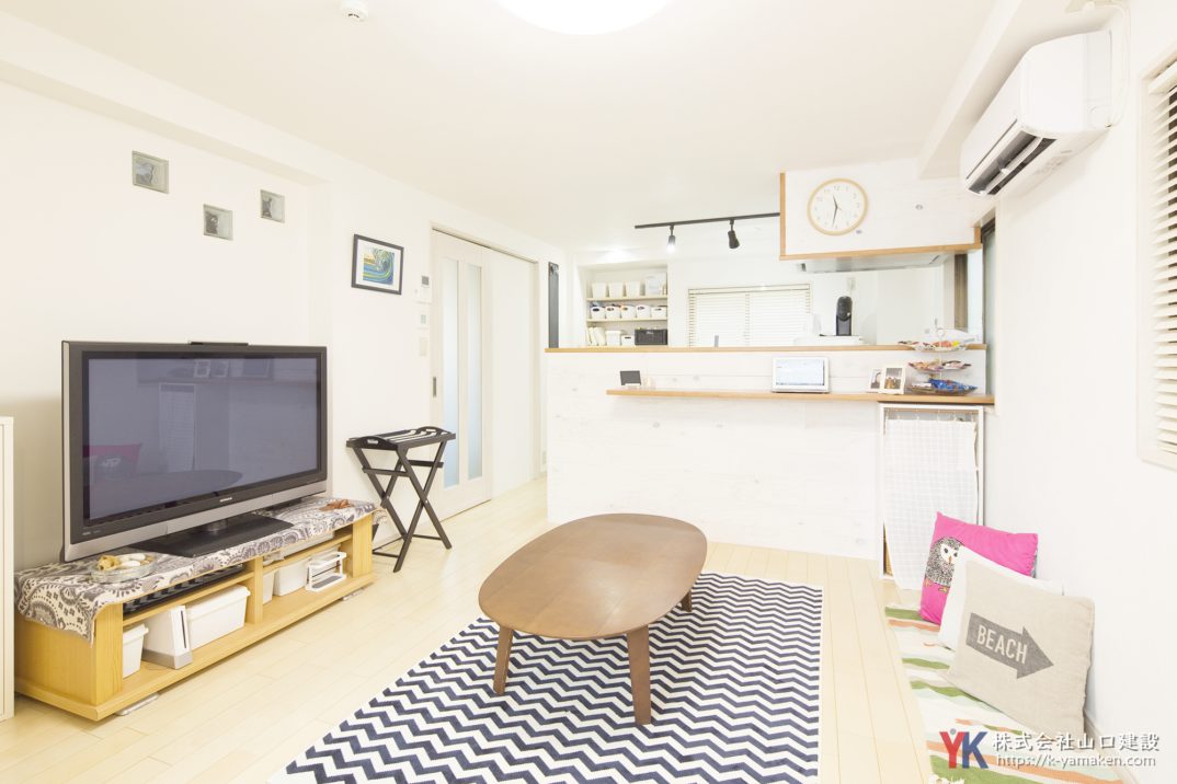 施工後 【4階建ての屋上付き中古戸建て住宅】購入に伴う改築で明るい日差しが降り注ぐ開放的なお住まいに一新(文京区 Y様)