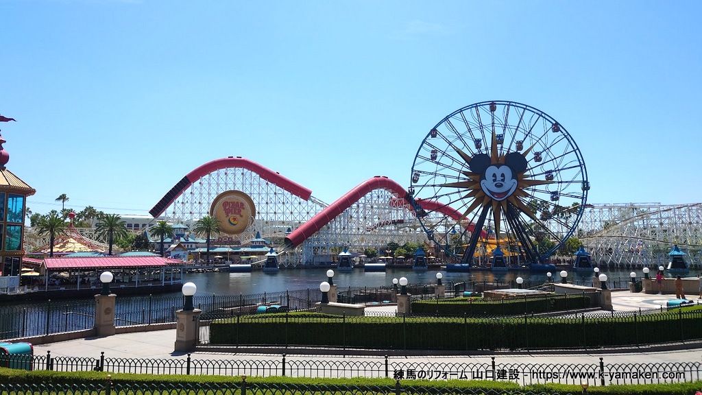 夏休みにロサンゼルス、ディズニーランドに行ってきました。