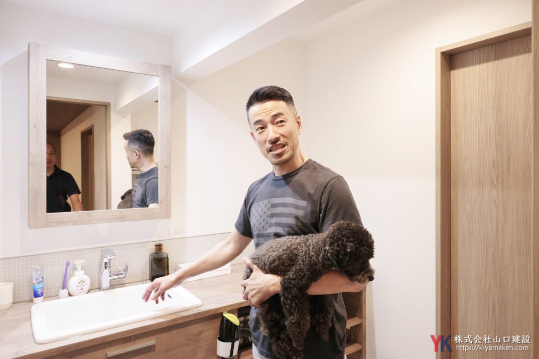 10年後の未来を想定した生活動線とデザインにこだわった設計で愛犬との快適な暮らしが実現しました（練馬区 M様邸）