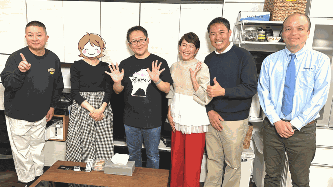 撮影終了後の記念写真.1