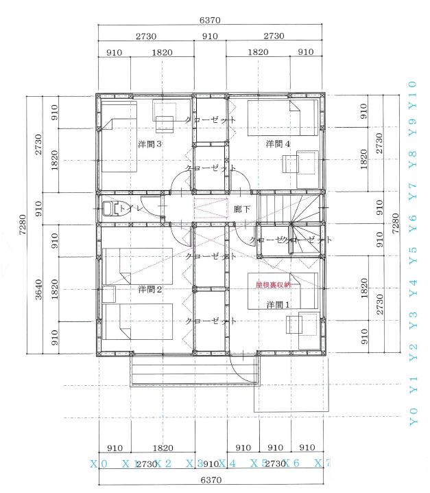 築72年の木造戸建て2階を断熱性・耐震性に優れたロフト付きに間取り変更！お子様一人ひとりのお部屋を設けた快適リノベーション（杉並区 O様邸）