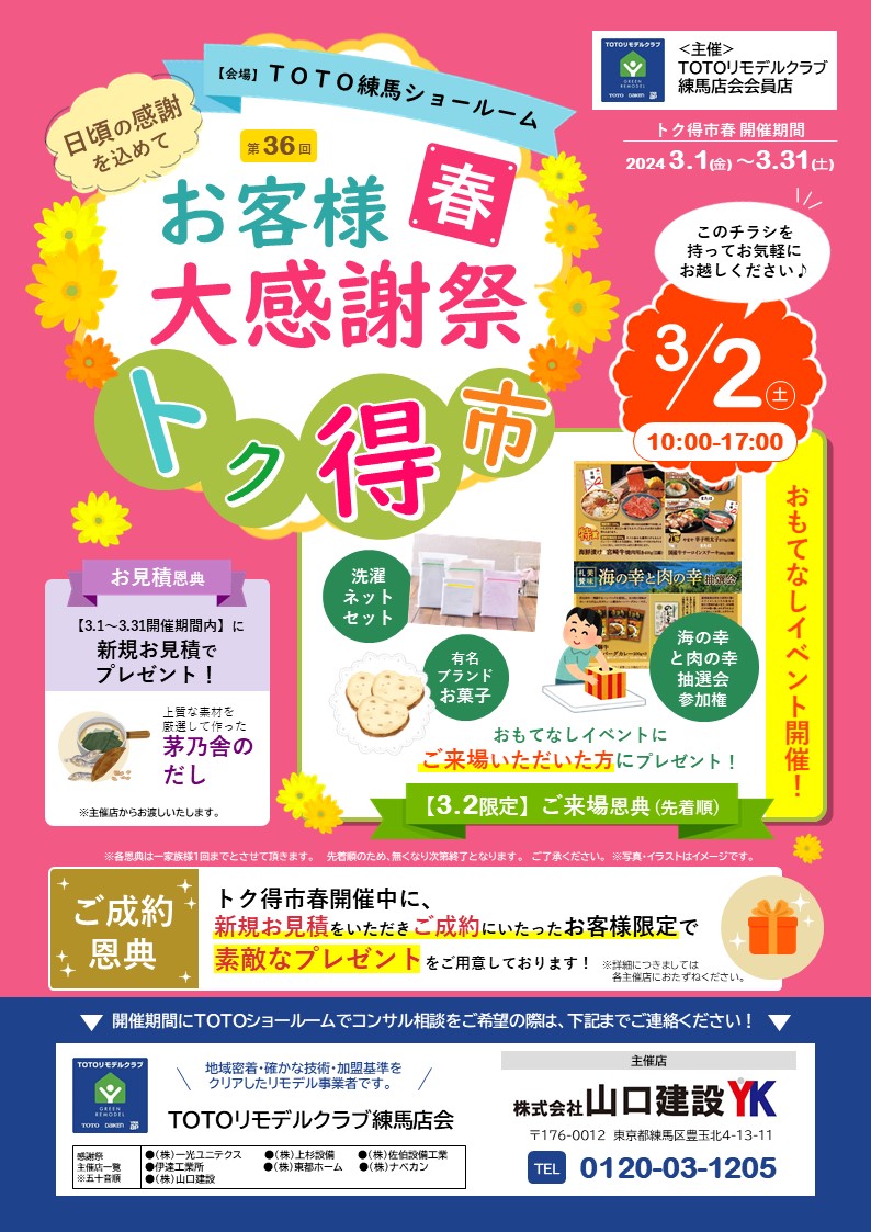 第36回 トク得市春について(表面)