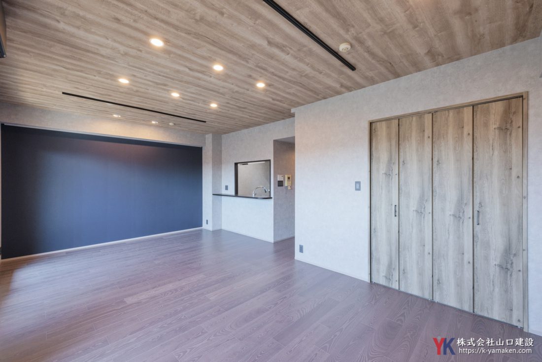 大人テイストなシックモダン×ヴィンテージ感のあるオシャレなマンションリフォーム！デザイン性と機能性を両立した空間に（和光市 M様邸）