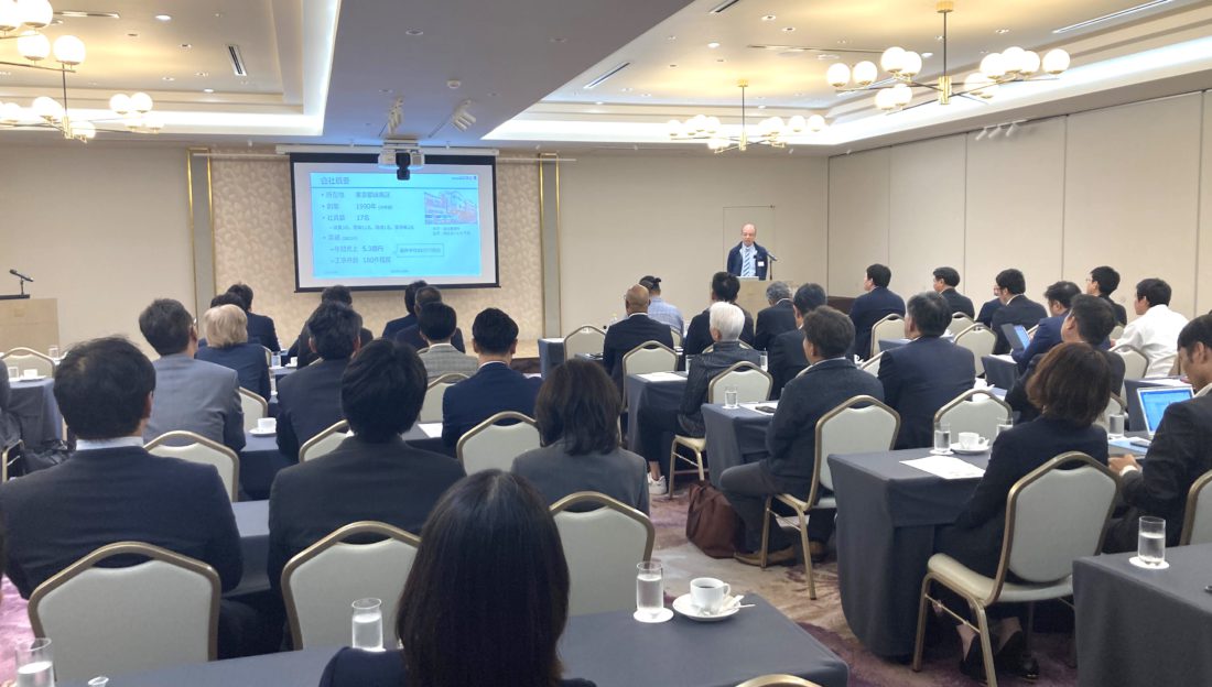 【TOTOリモデルクラブ東関東店会の総会】弊社代表取締役 山口博康が“トップランナー講話”の講師として登壇させていただきました。