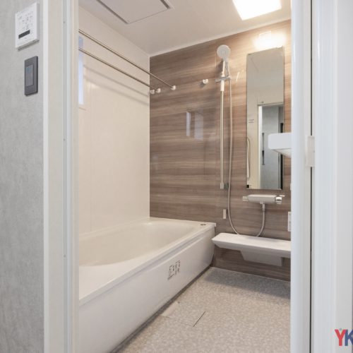 リラックスと機能性抜群のバスルーム