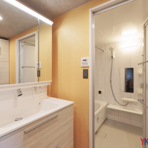 毎日が楽しくなる洗面空間