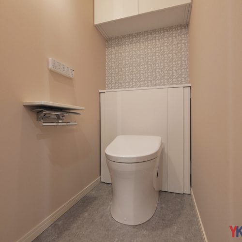 快適で温かみを感じるトイレ