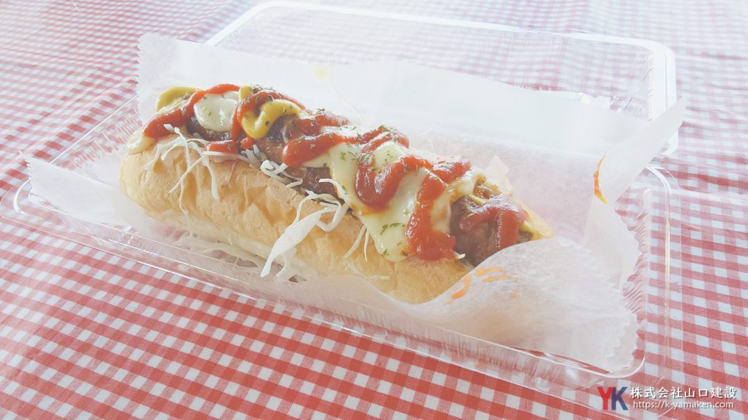 できたて＆アツアツのホットドッグが大人気！