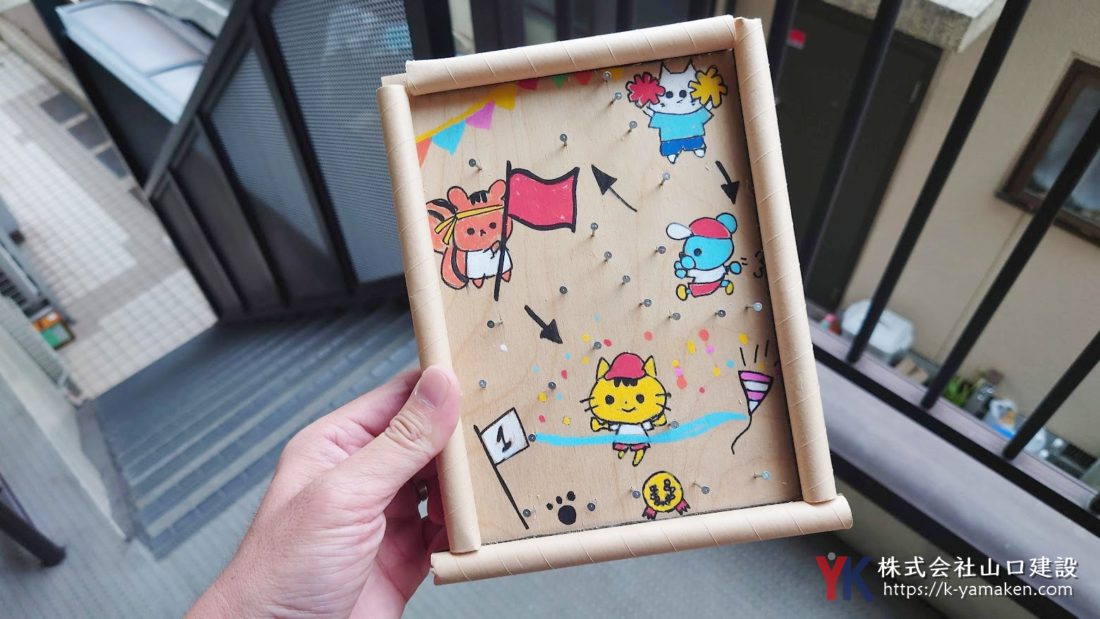 弊社特別企画！ ビー玉コースター工作教室