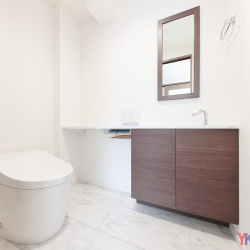 ワンランク上の、上質なトイレ空間